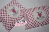 Polka dot Pillow Box with Personalized Sticker